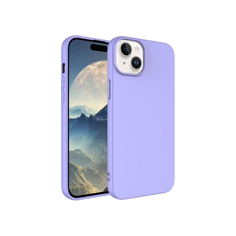 iPhone 15 Plus ile Uyumlu Silikon Lansman Telefon Kılıfı