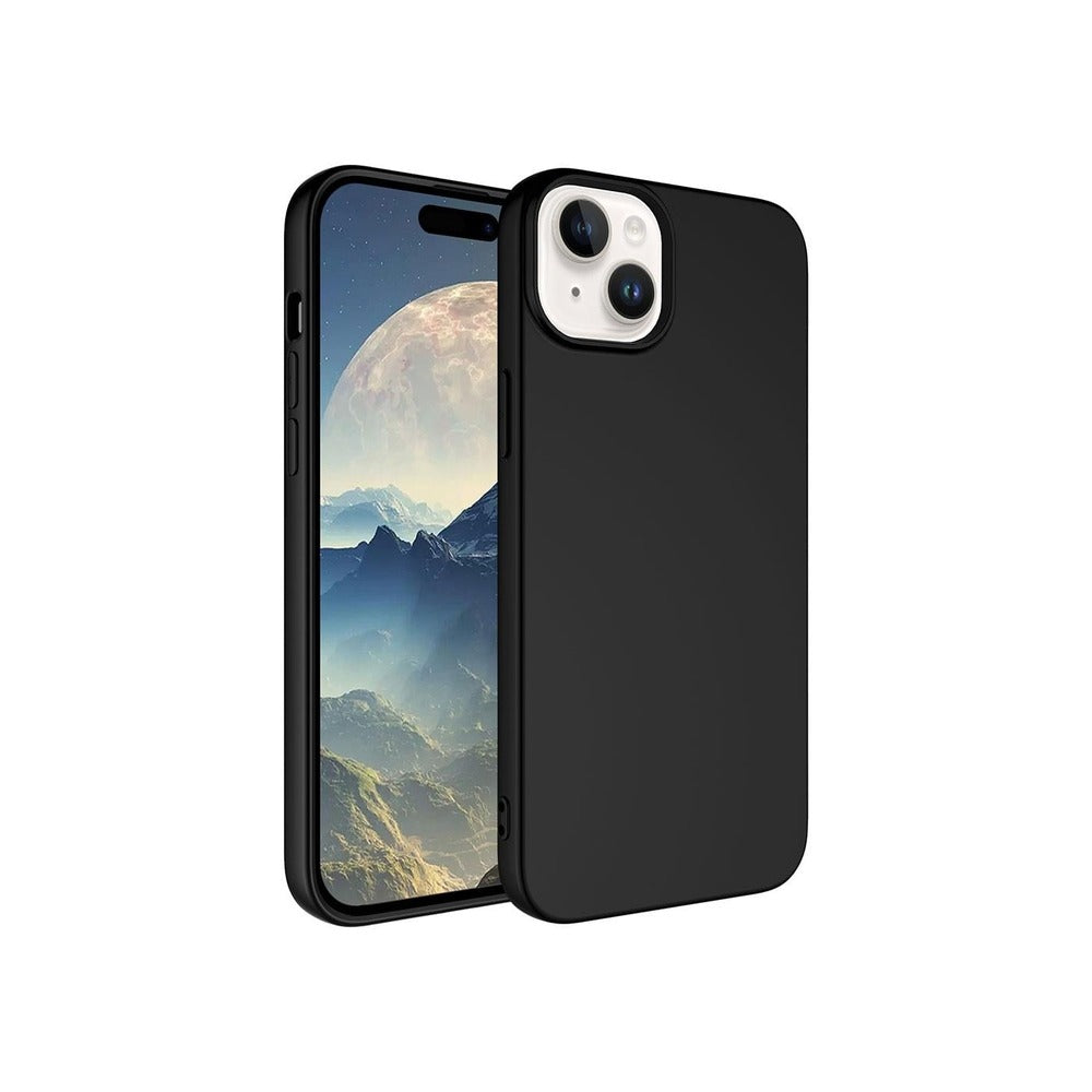 iPhone 15 Plus ile Uyumlu Silikon Lansman Telefon Kılıfı