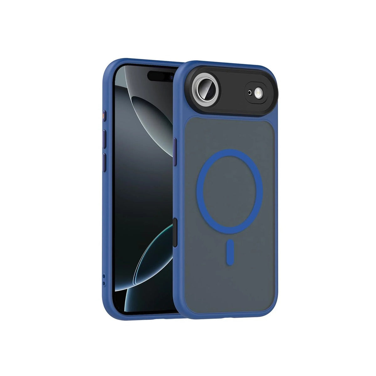 iPhone 17 Air ile Uyumlu Mat Bold Telefon Kılıfı