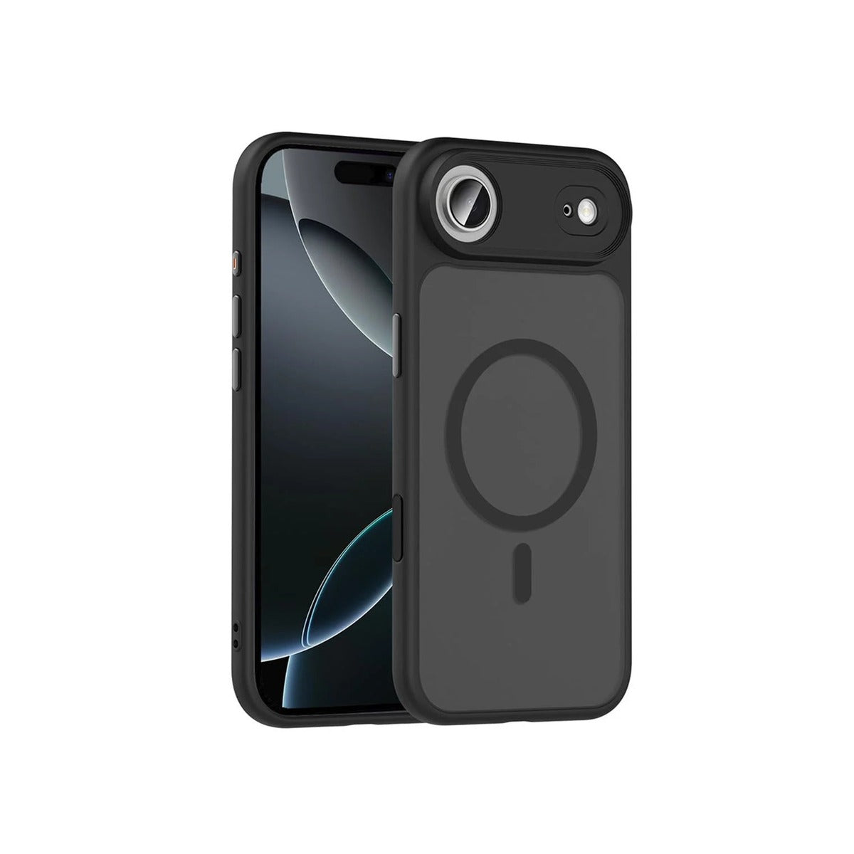 iPhone 17 Air ile Uyumlu Mat Bold Telefon Kılıfı