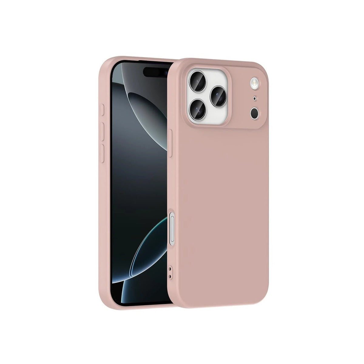 iPhone 17 Pro Max ile Uyumlu Silikon Lansman Telefon Kılıfı