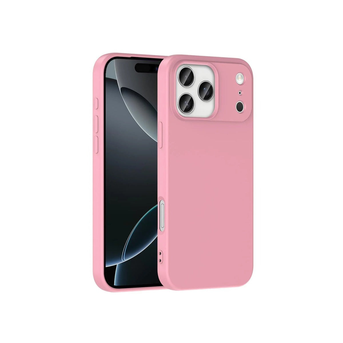 iPhone 17 Pro Max ile Uyumlu Silikon Lansman Telefon Kılıfı