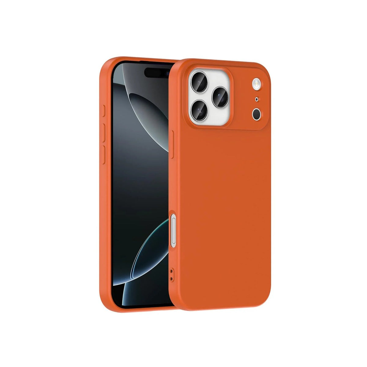 iPhone 17 Pro ile Uyumlu Silikon Lansman Telefon Kılıfı