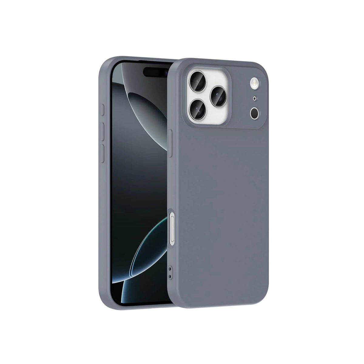 iPhone 17 Pro ile Uyumlu Silikon Lansman Telefon Kılıfı